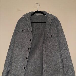 Peter Millar Gray Shirt Jacket